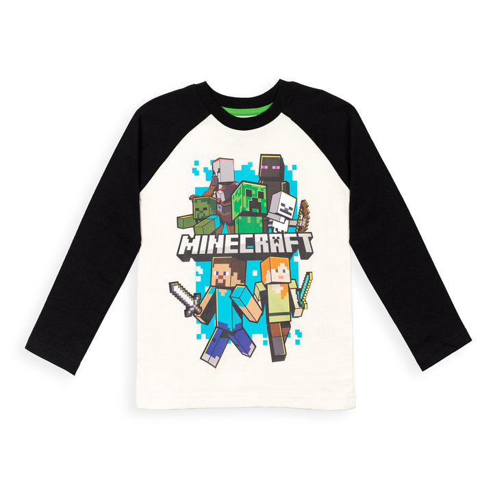 Minecraft 2 Pack Long Sleeve T - Shirts - imagikids