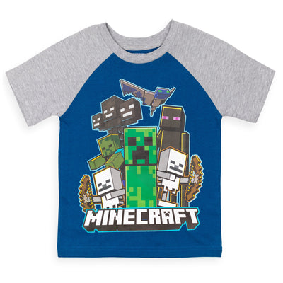 Paquete de 2 de Minecraft Camiseta gráfica