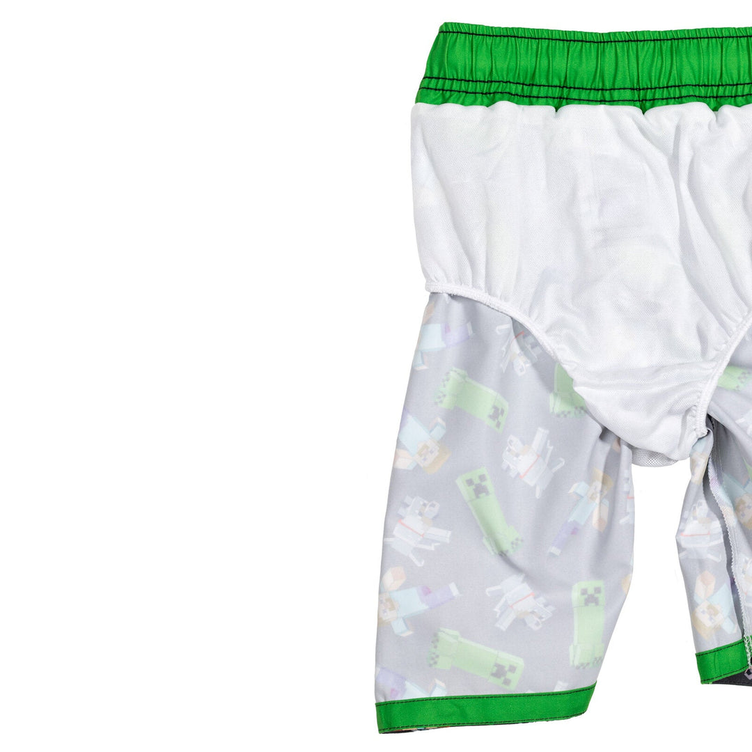 Minecraft 3 Pack Swim Trunks Bathing Suits - imagikids