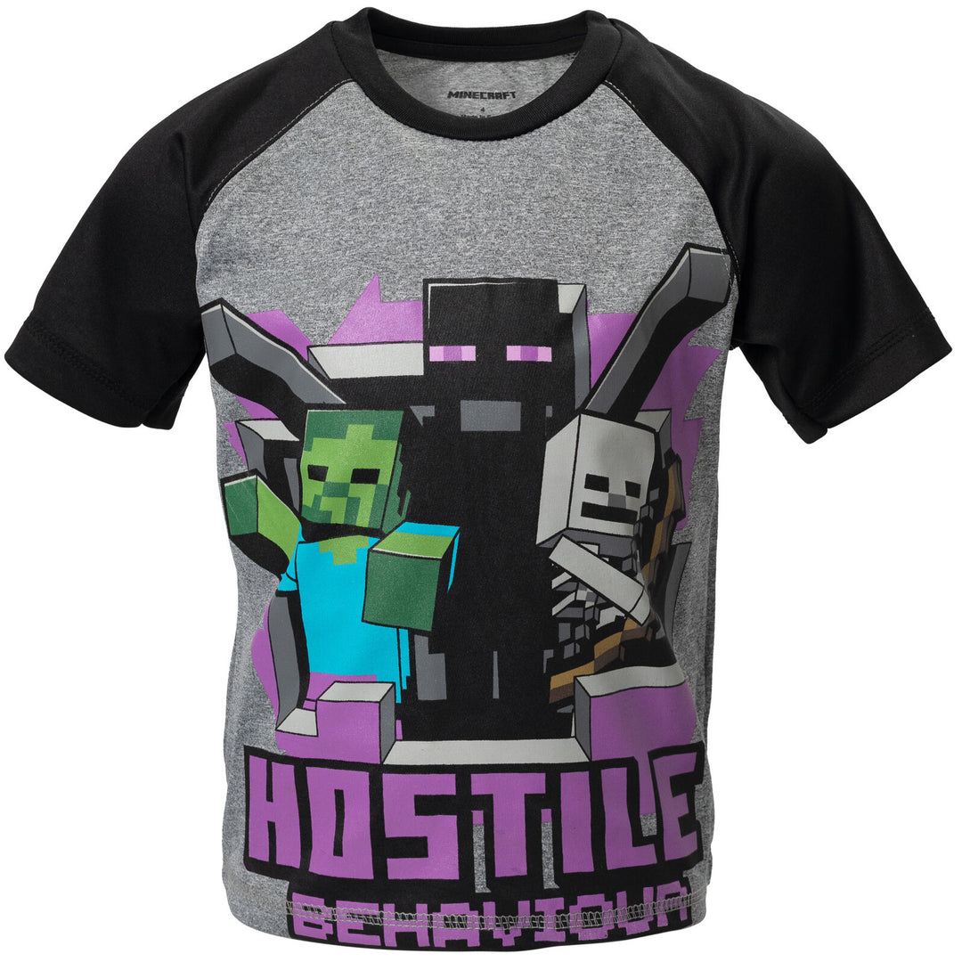 Paquete de 3 Minecraft Camisetas gráficas