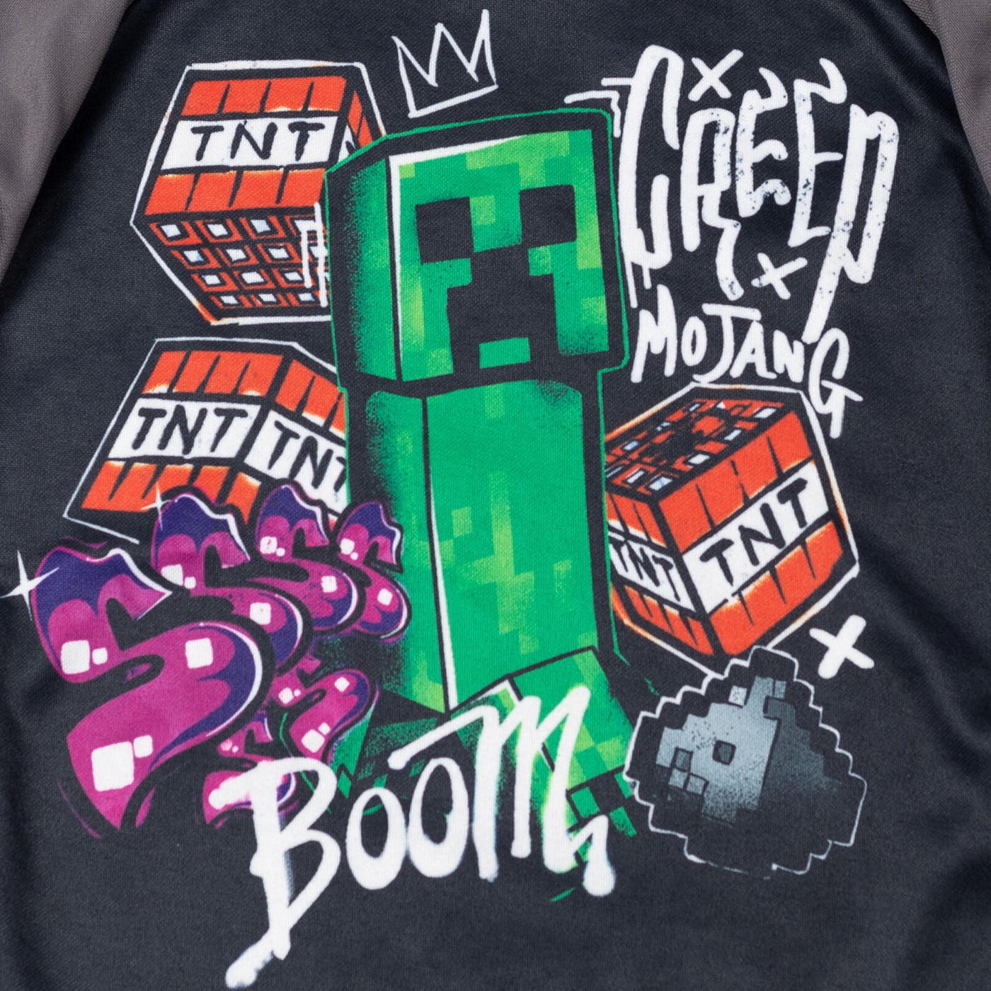 Minecraft Creeper Athletic Pullover Hoodie