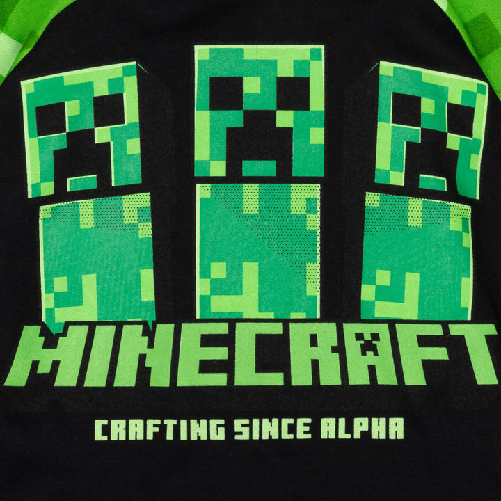 Minecraft Creeper Fleece Pullover Hoodie