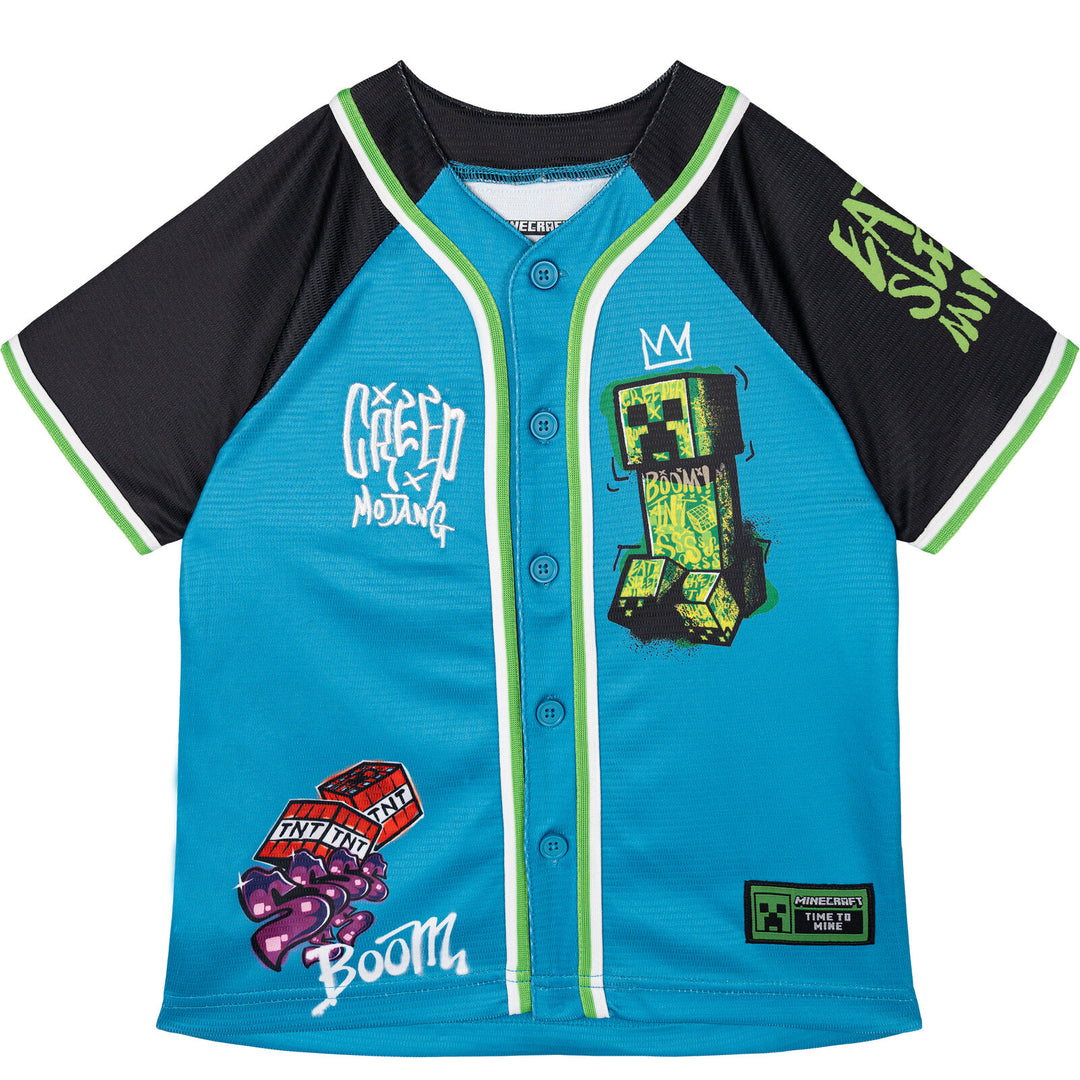 minecraft dress shirt Amazon.com: Minecraft Creeper Little Boys Short Sleeve Button Down Dress Shirt Green 4: Clothing, Shoes & Jewelry