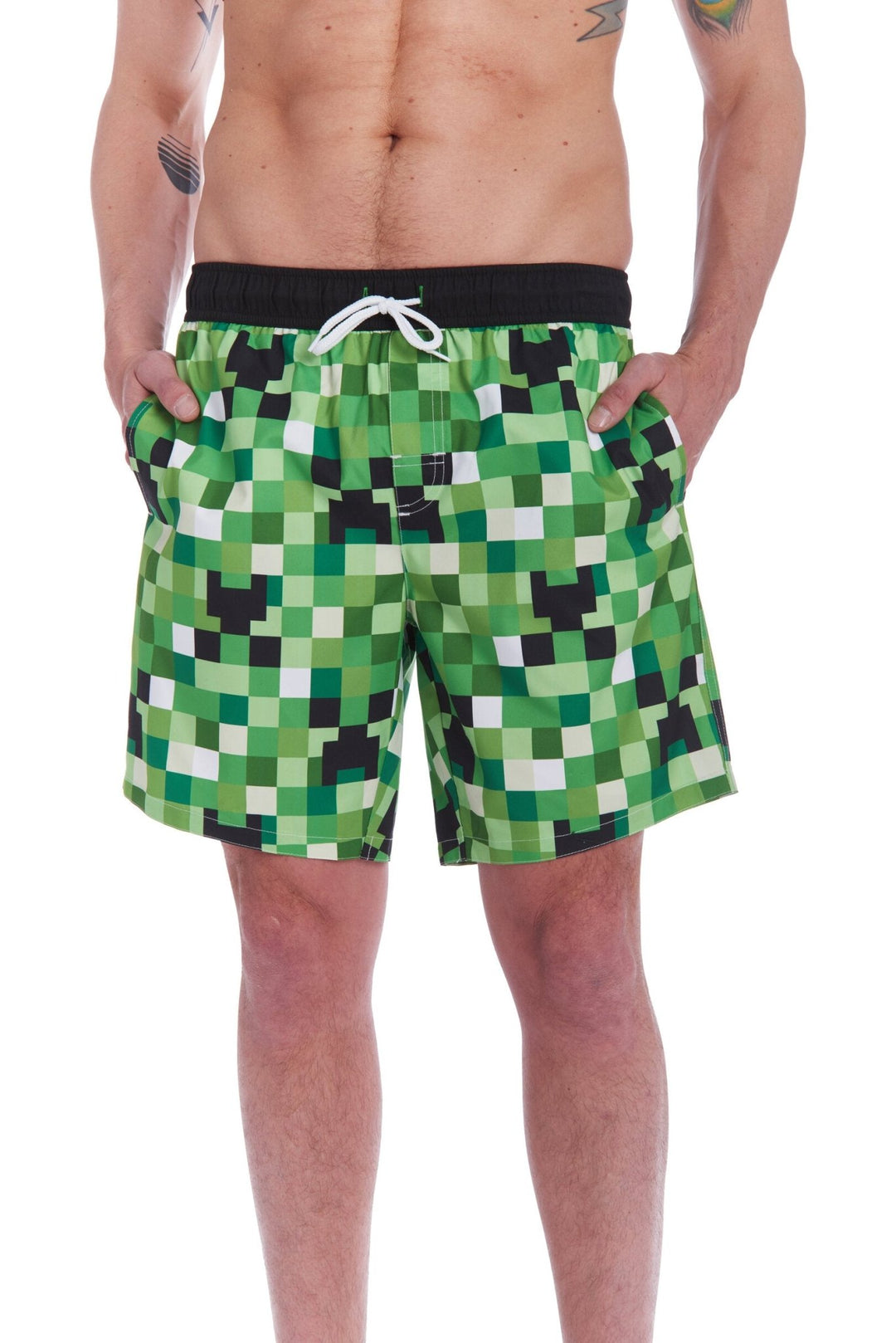 Minecraft Creeper Swim Trunks Bathing Suit - imagikids