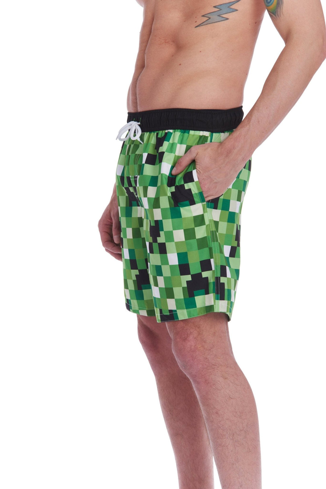 Minecraft Creeper Swim Trunks Bathing Suit - imagikids