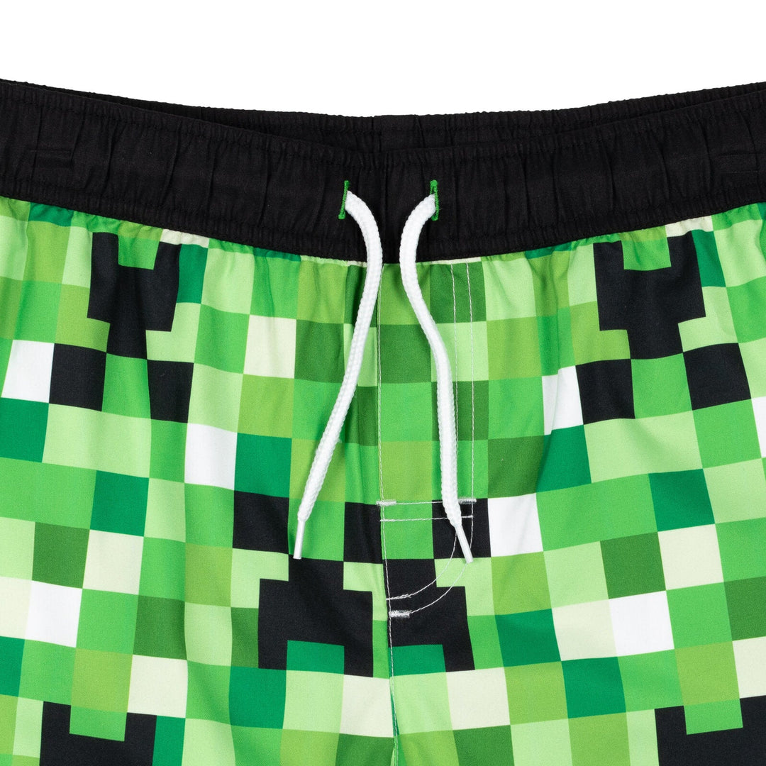 Minecraft Creeper Swim Trunks Bathing Suit - imagikids