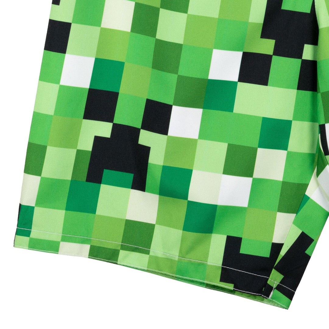 Minecraft Creeper Swim Trunks Bathing Suit - imagikids