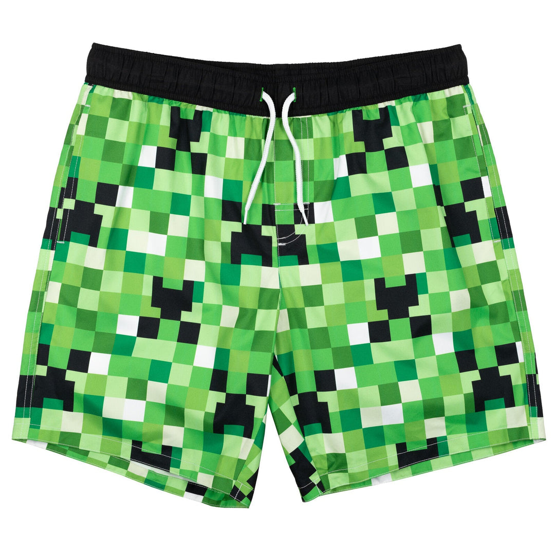 Minecraft Creeper Swim Trunks Bathing Suit - imagikids