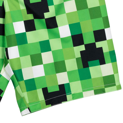 Minecraft Creeper Swim Trunks Bathing Suit