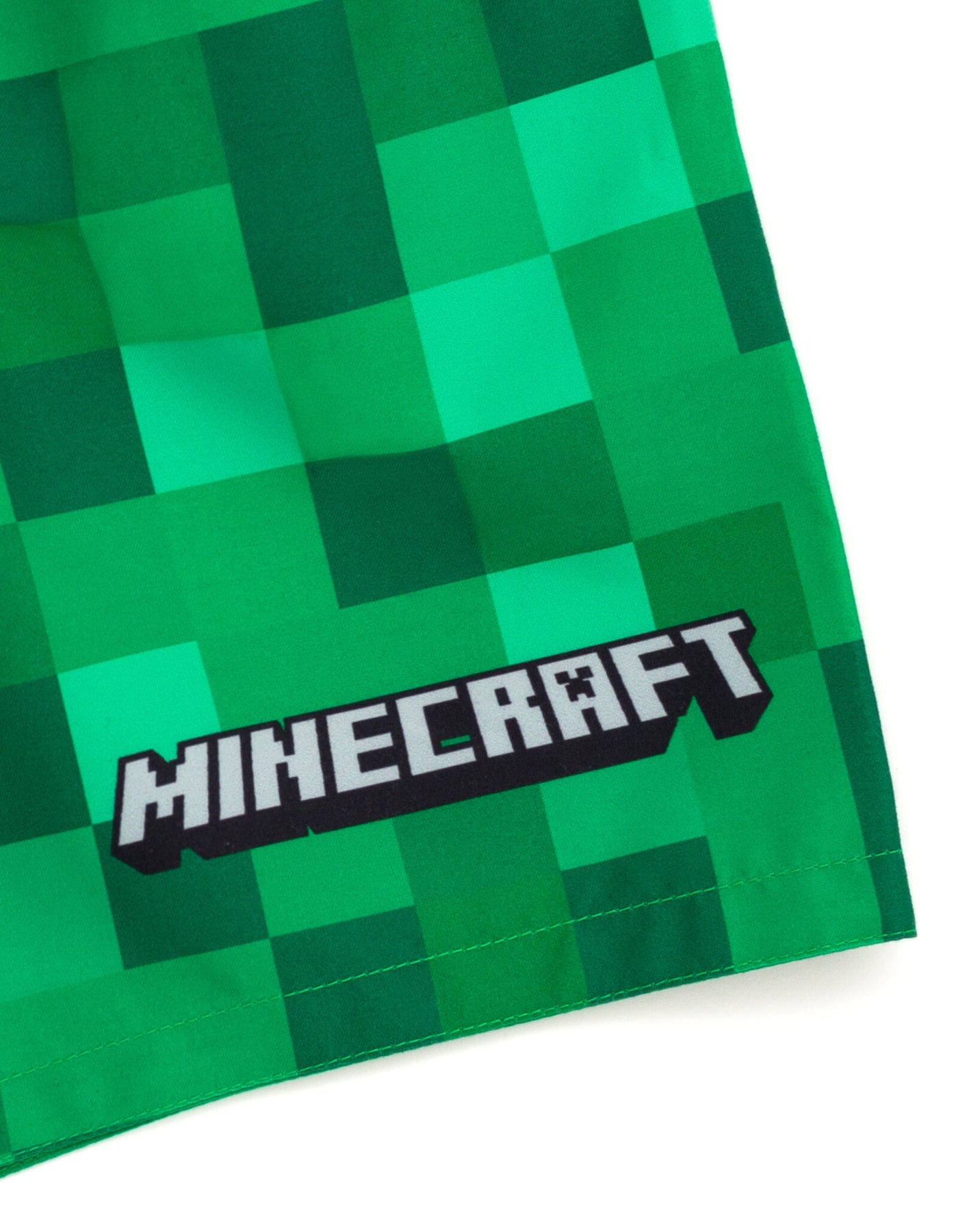 Minecraft Creeper UPF 50+ Swim Trunks Bathing Suit