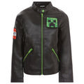 Minecraft Faux Leather Jacket Little Kid to Big Kid