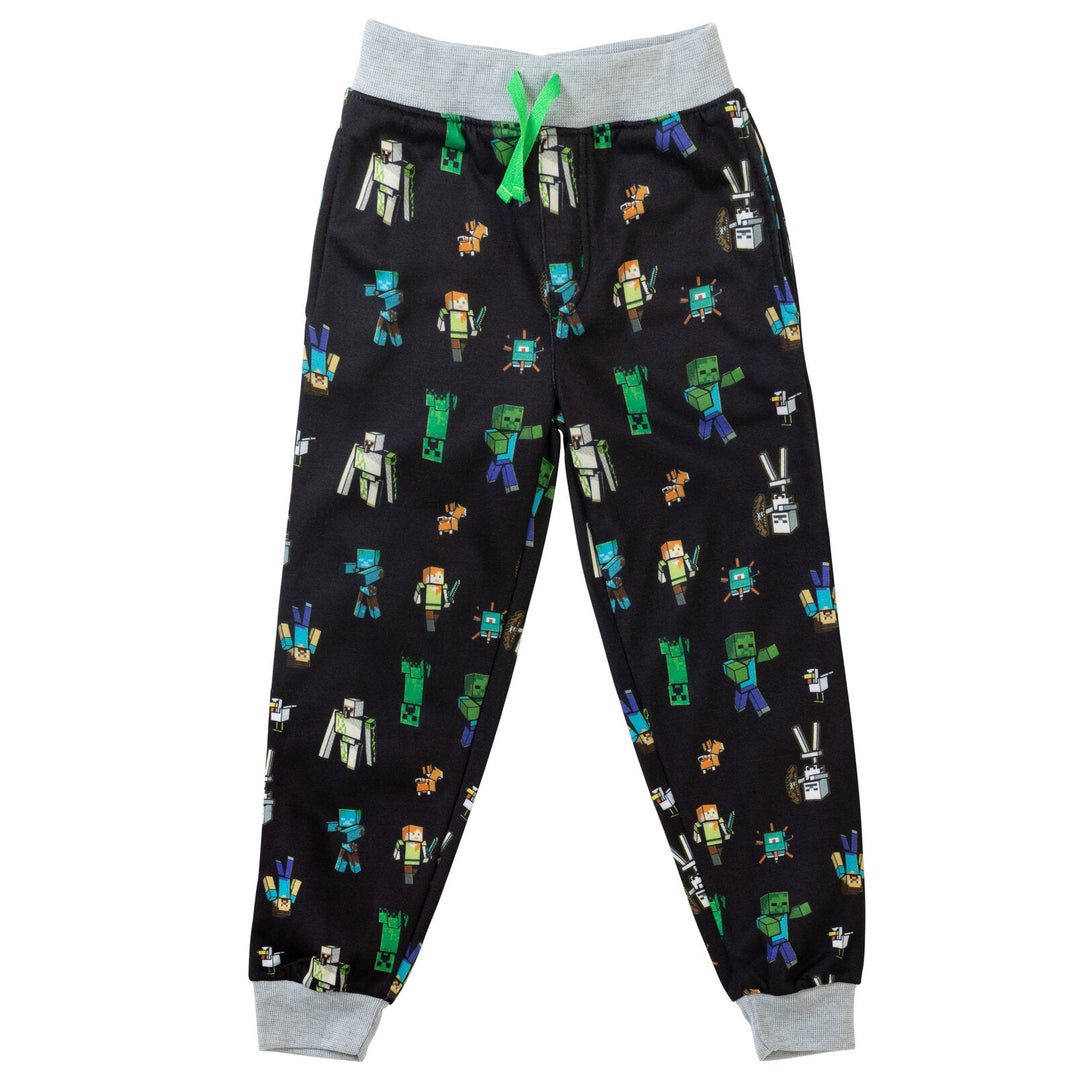 Minecraft Fleece 2 Pack Jogger Pants - imagikids