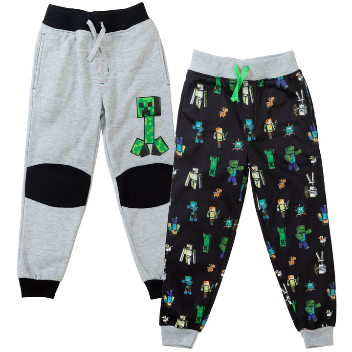 Minecraft Fleece 2 Pack Jogger Pants - imagikids