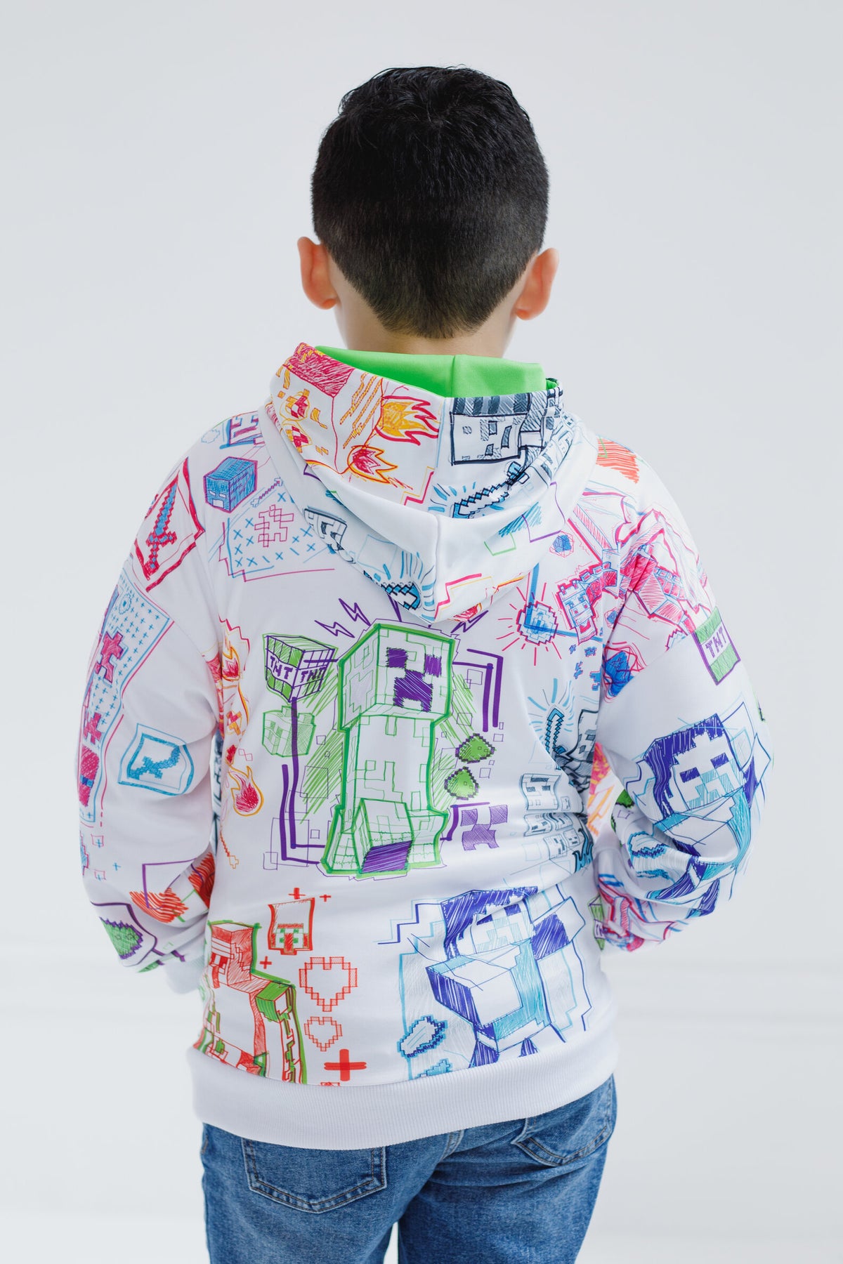 Minecraft Fleece Pullover Hoodie | FREE Shipping on Orders $50+ and ...