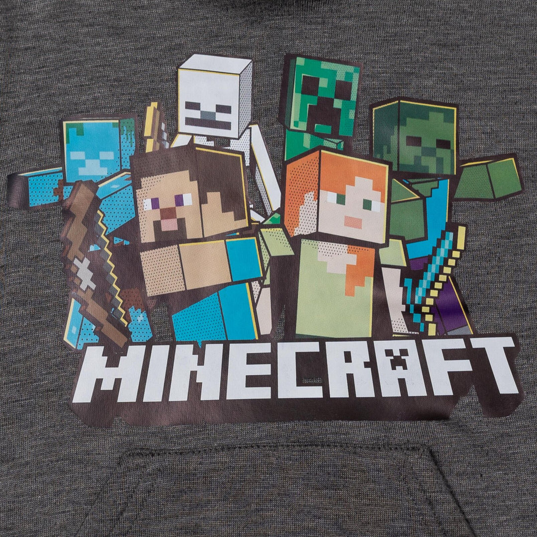 Minecraft Fleece Pullover Hoodie