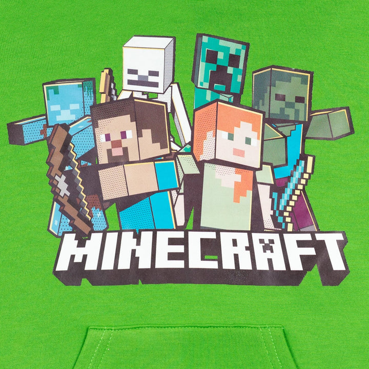 Minecraft Fleece Pullover Hoodie