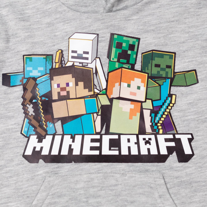 Minecraft Fleece Pullover Hoodie