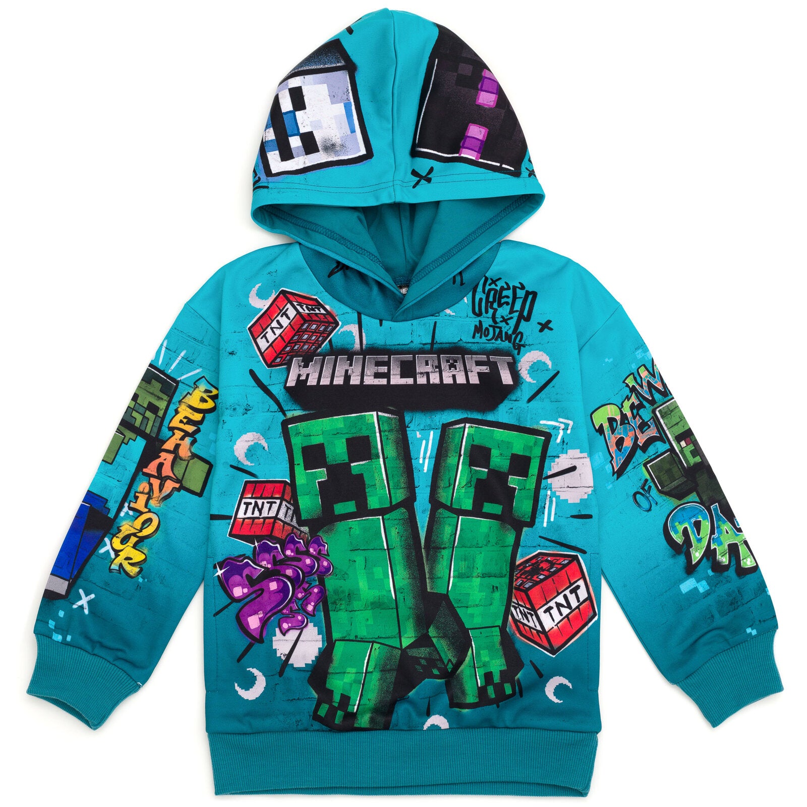 Minecraft Fleece Pullover Hoodie | FREE Shipping on Orders $50+ and ...