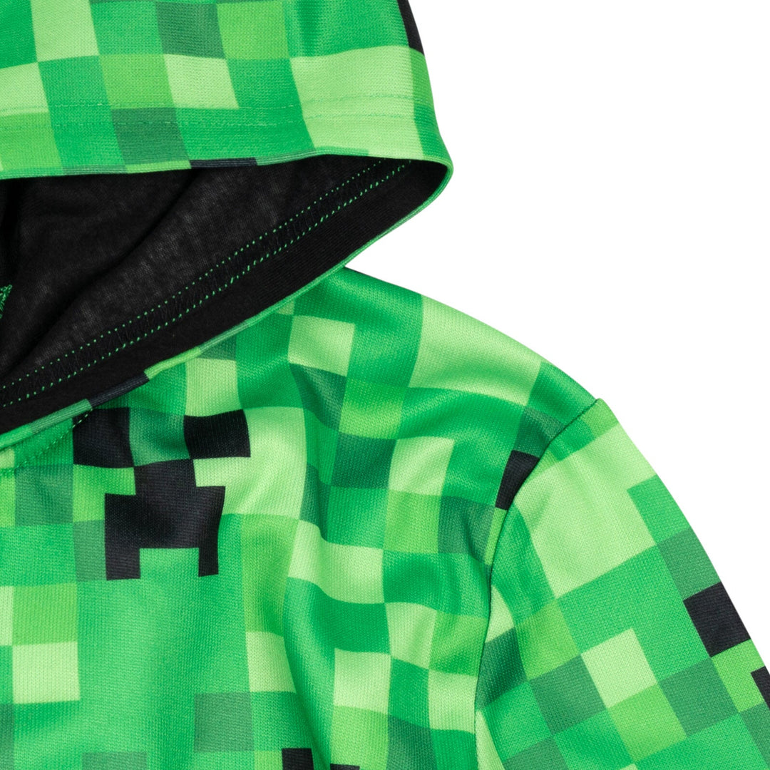 Minecraft Fleece Zip Up Hoodie - imagikids