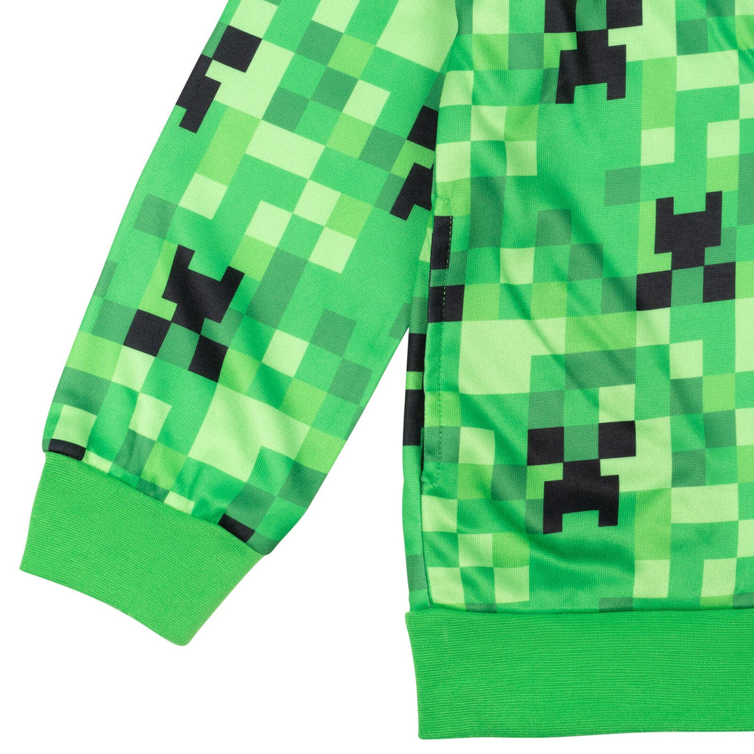 Minecraft Fleece Zip Up Hoodie - imagikids