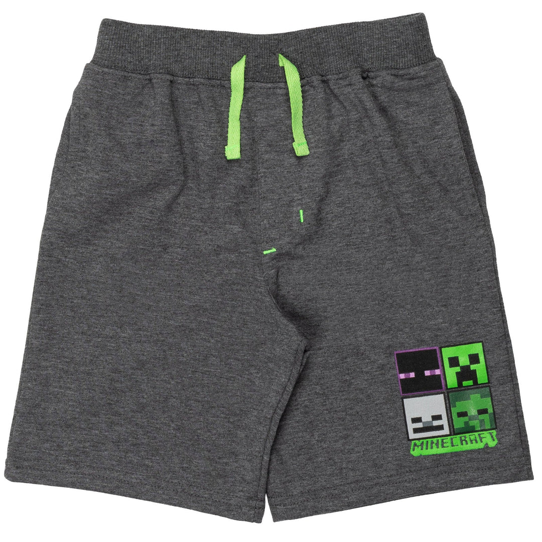 Minecraft French Terry 3 Pack Shorts - imagikids