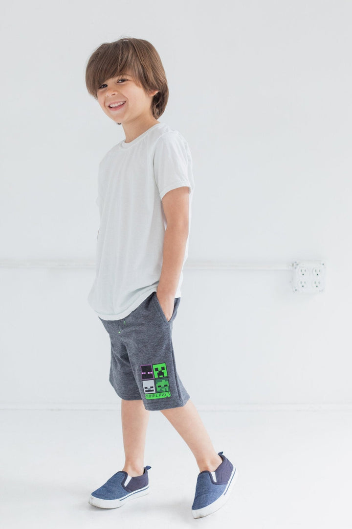 Minecraft French Terry 3 Pack Shorts - imagikids