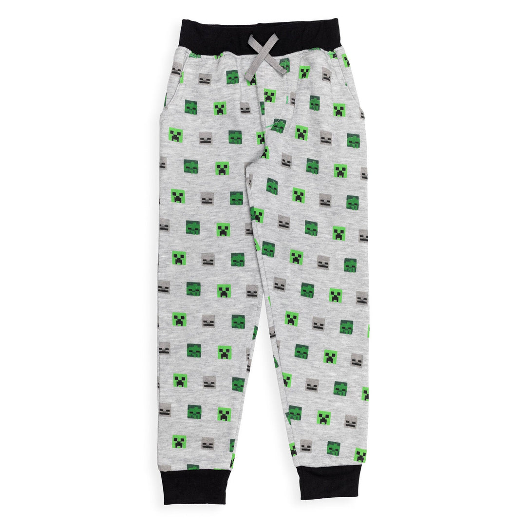 Minecraft Mobs Fleece 2 Pack Jogger Pants - imagikids