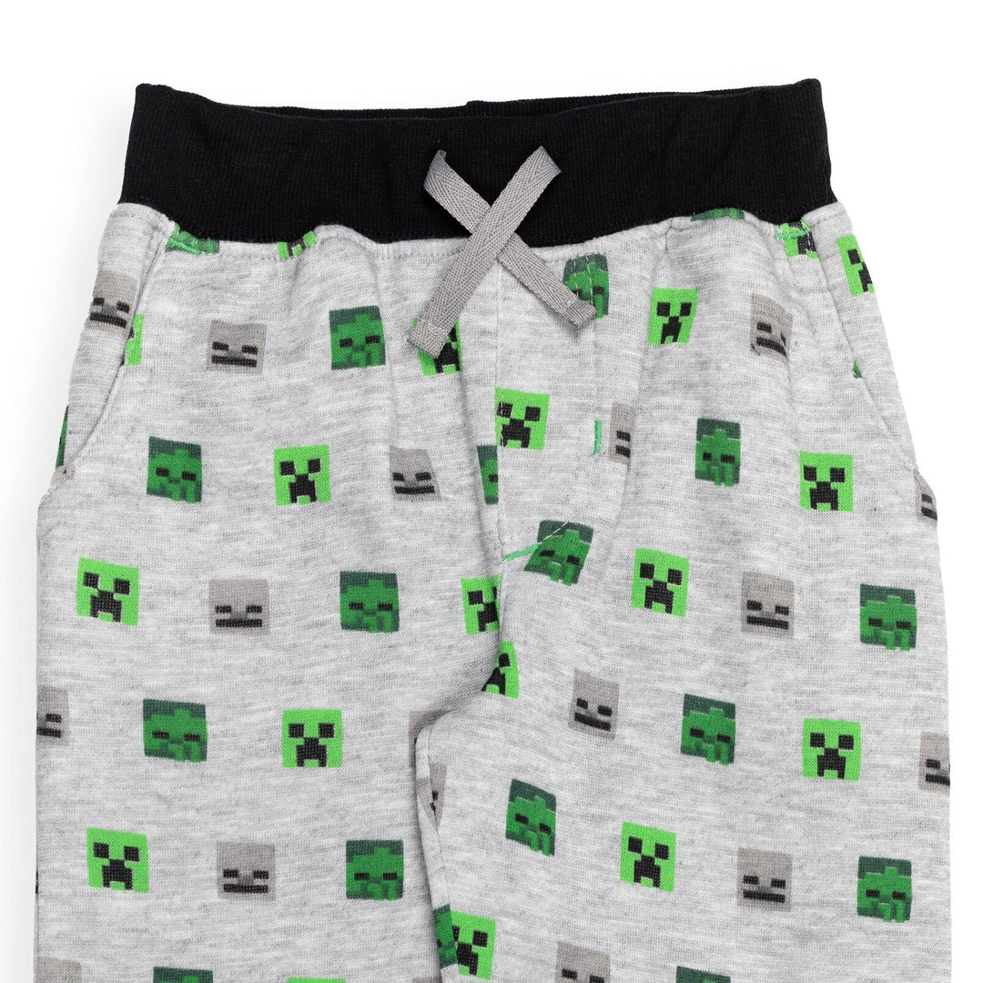 Minecraft Mobs Fleece 2 Pack Jogger Pants - imagikids