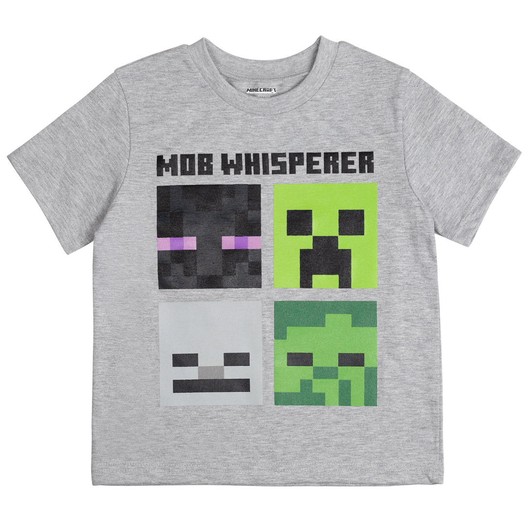 Minecraft T-Shirt and Mesh Shorts Outfit Set