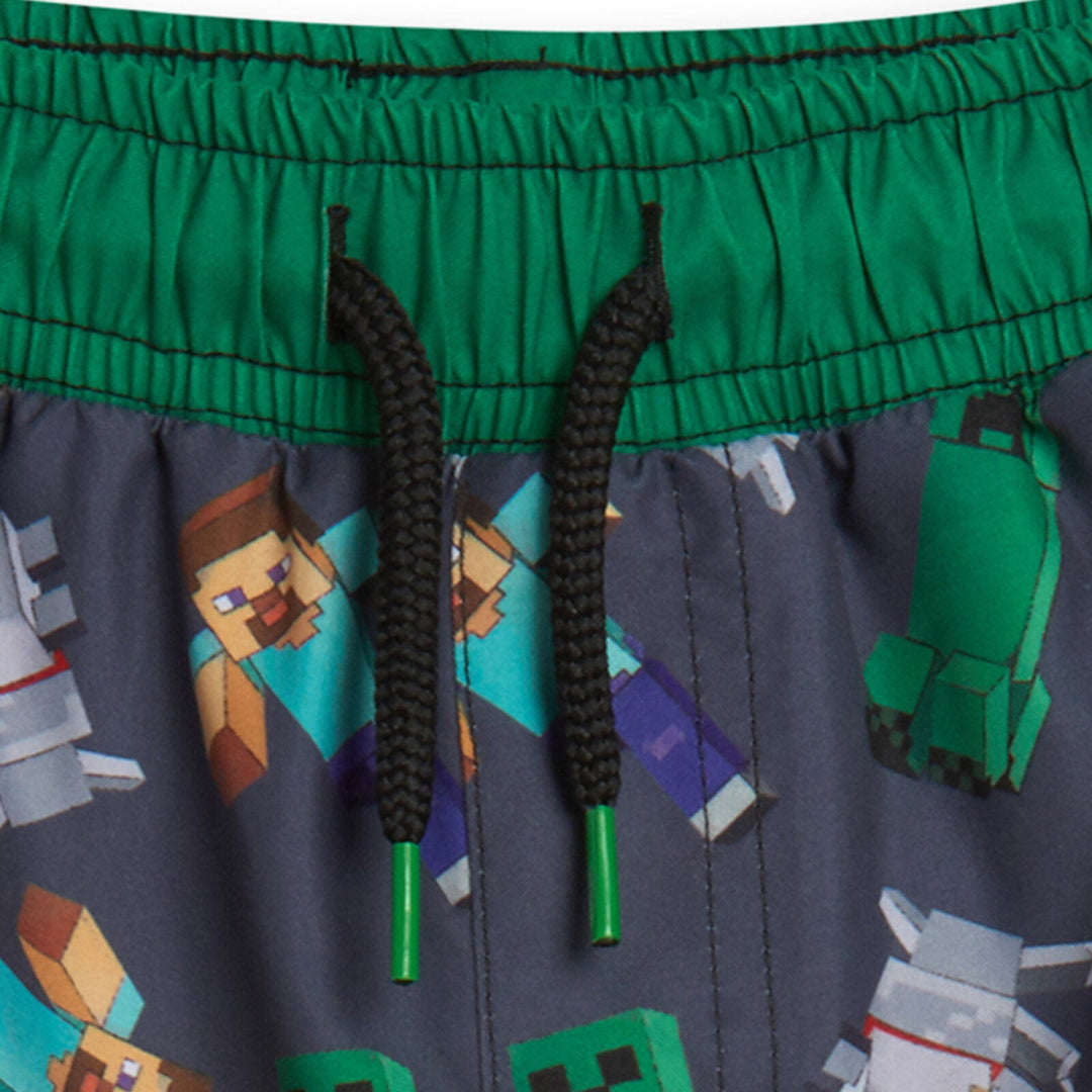 Minecraft UPF 50+ Swim Trunks Bathing Suit - imagikids