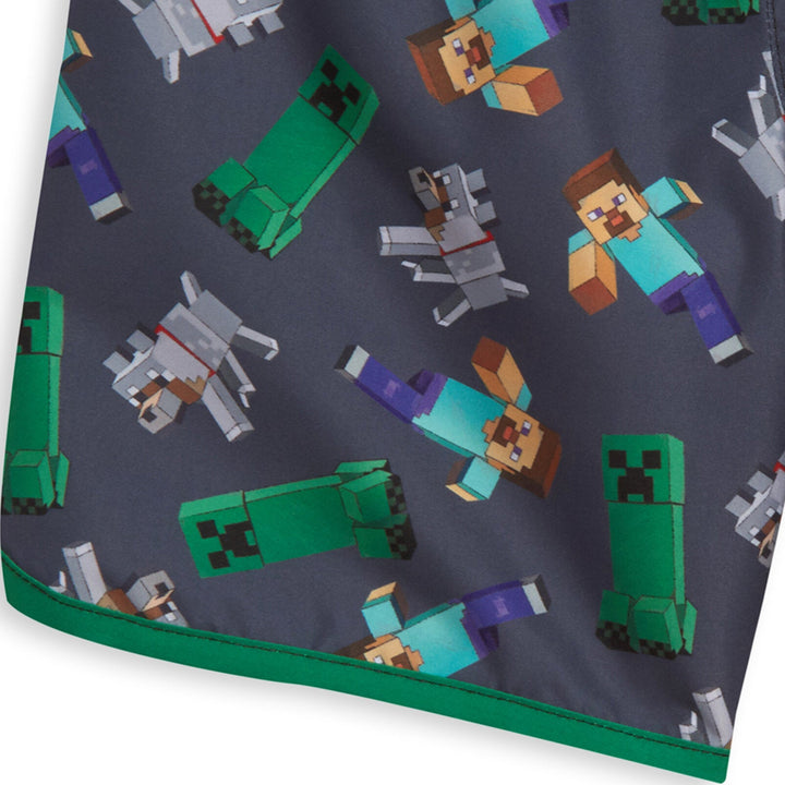 Minecraft UPF 50+ Swim Trunks Bathing Suit - imagikids