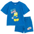 Minions French Terry T-Shirt and Shorts Outfit Set