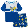 Minions Rash Guard and Swim Trunks UPF 50+ Outfit Set