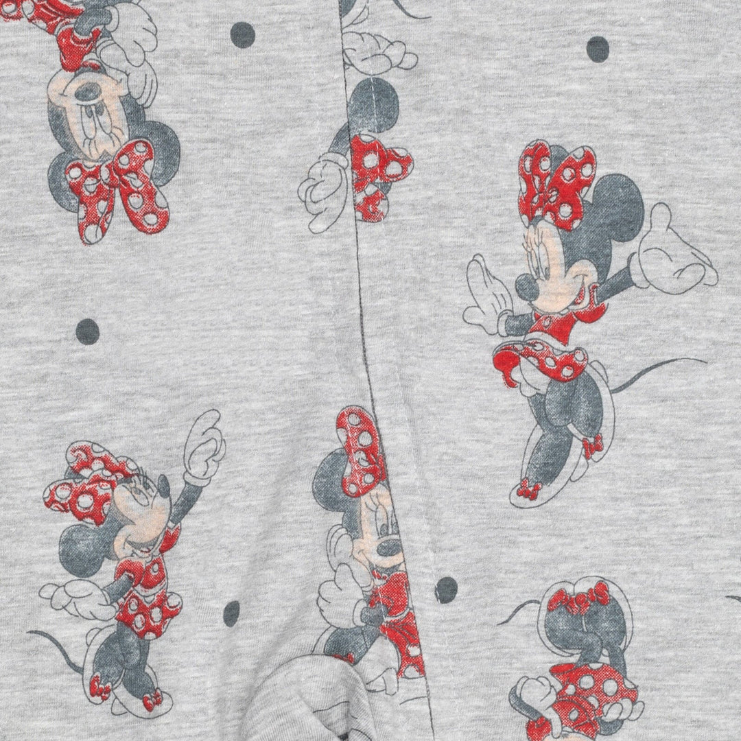 Minnie Mouse 2 Pack Zip Up Sleep N' Play Coveralls - imagikids