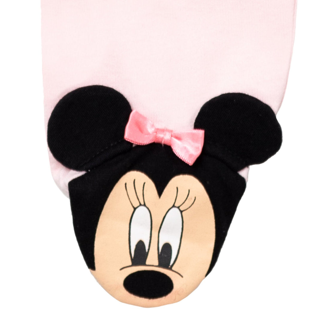 Minnie Mouse 2 Pack Zip Up Sleep N' Play Coveralls - imagikids