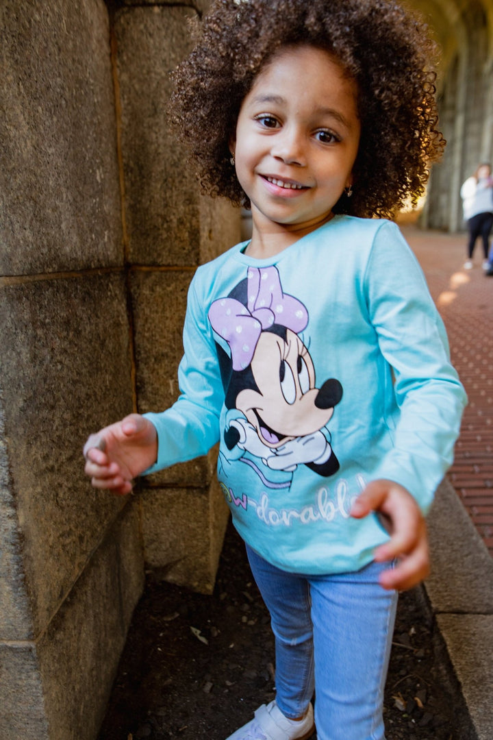 Minnie Mouse 3 Pack Long Sleeve Graphic T - Shirt - imagikids