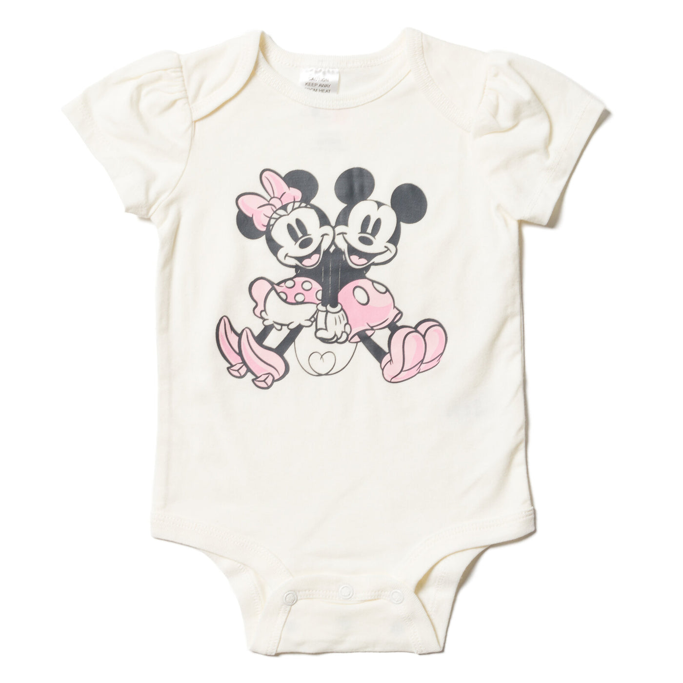 Minnie Mouse Mickey Cuddly Short Sleeve Bodysuits & Pants