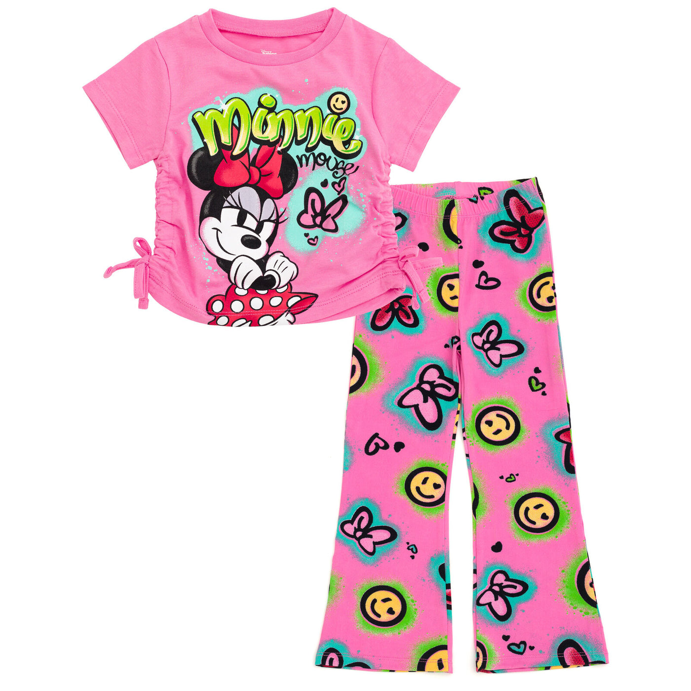 Minnie Mouse Boxy T-Shirt and Flare Pants Outfit Set