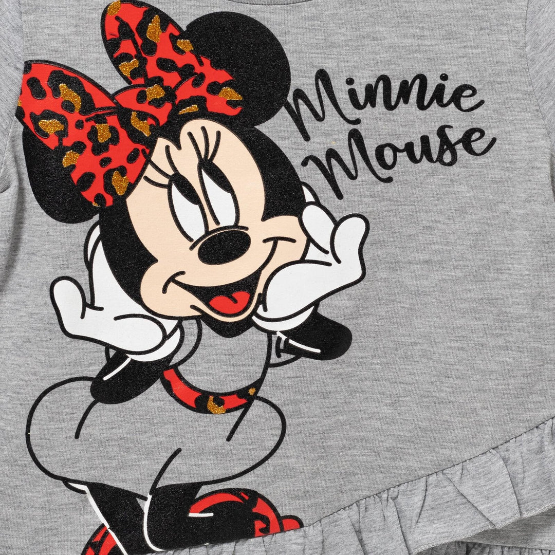 Minnie Mouse Crossover T - Shirt and Leggings Outfit Set - imagikids