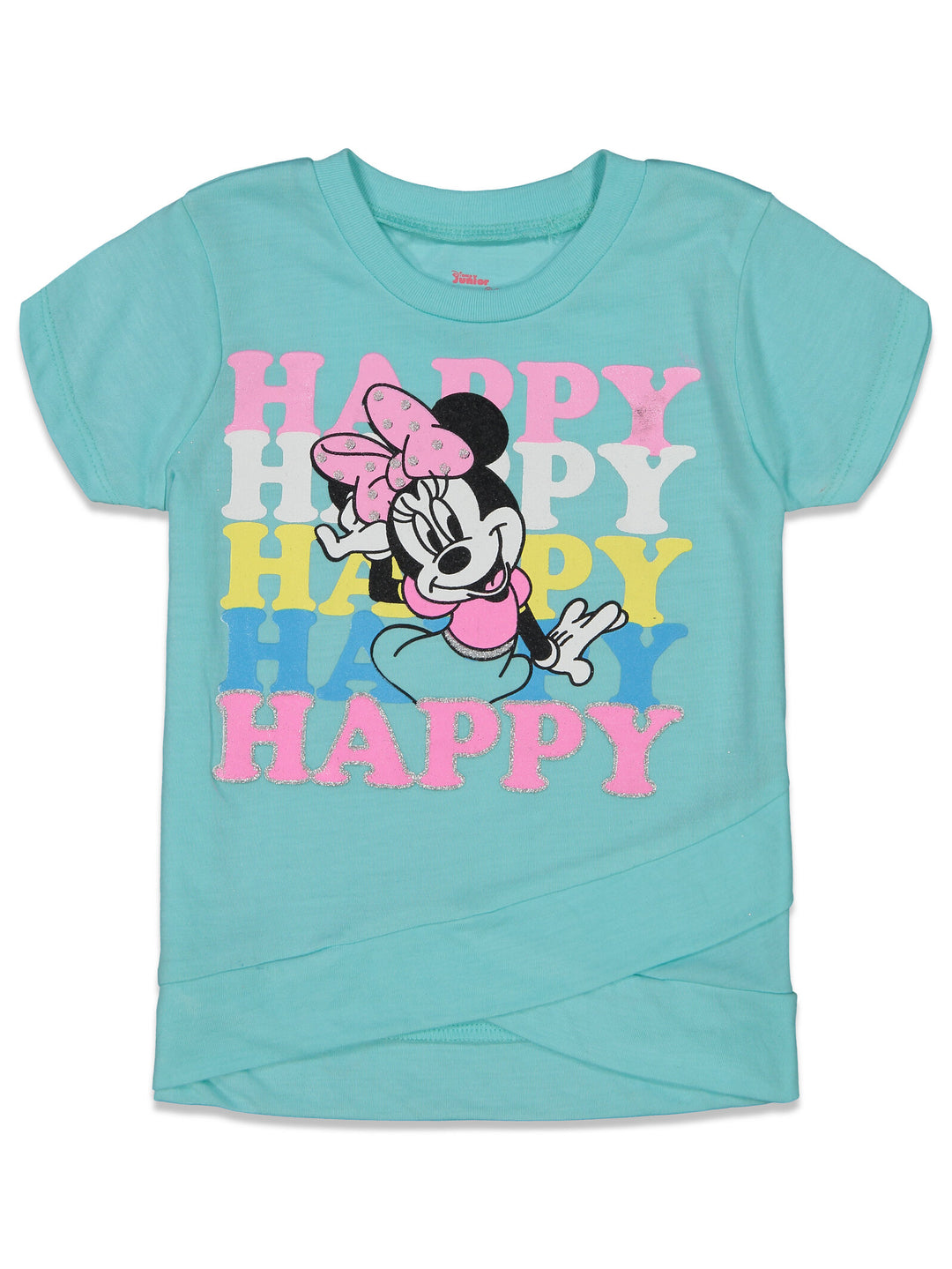 Minnie Mouse Crossover Graphic T-Shirt & Leggings Set