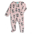 Minnie Mouse Flannel Fleece Zip Up Woobie Sleep N' Play Coverall