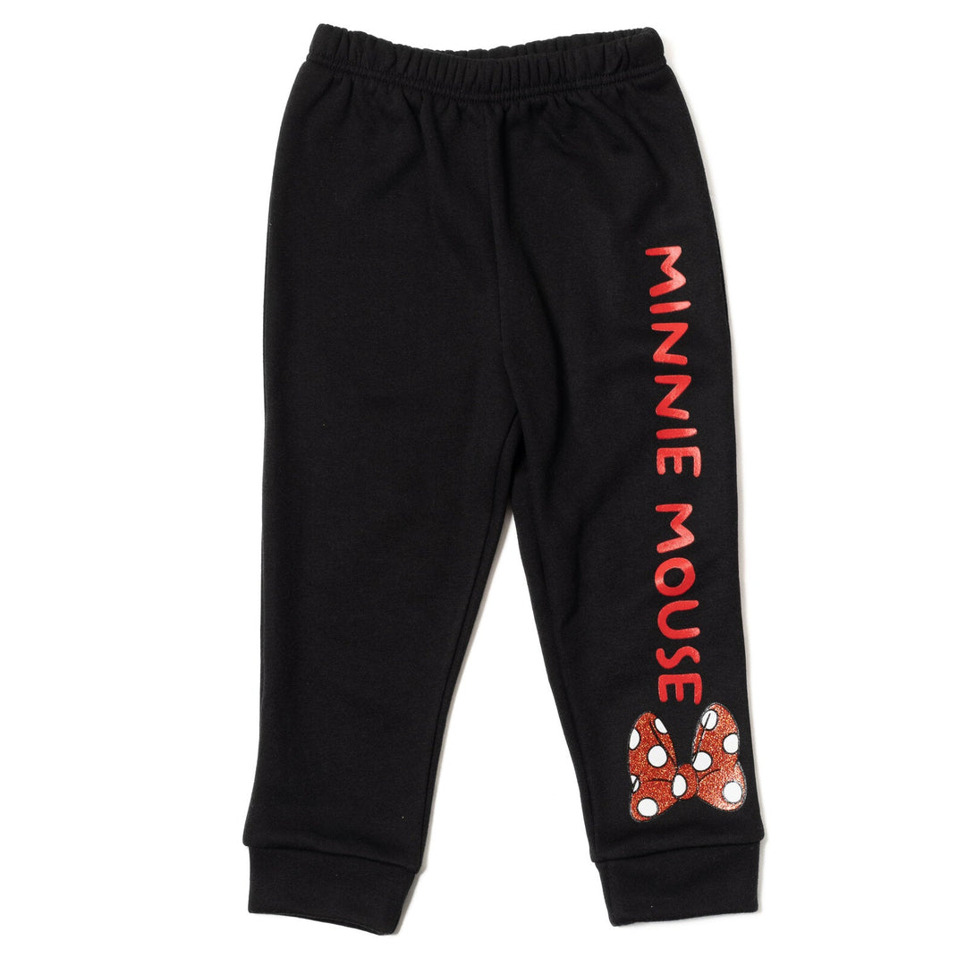 Minnie Mouse Fleece Fashion Pullover Sweatshirt & Pants - imagikids