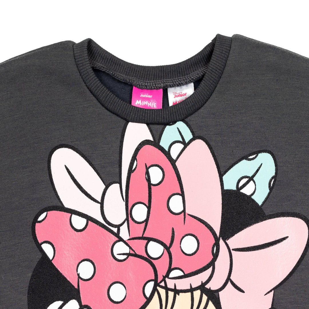 Minnie Mouse Fleece Fashion Pullover Sweatshirt & Pants - imagikids