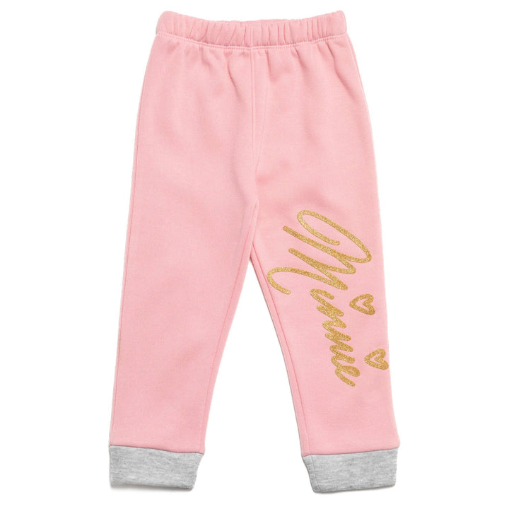 Minnie Mouse Fleece Fashion Pullover Sweatshirt & Pants - imagikids