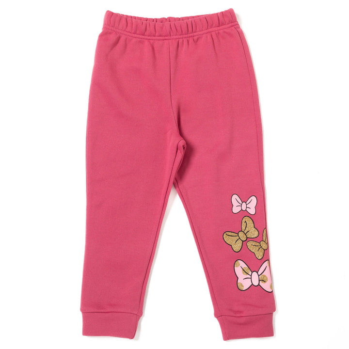 Minnie Mouse Fleece Fashion Pullover Sweatshirt & Pants - imagikids