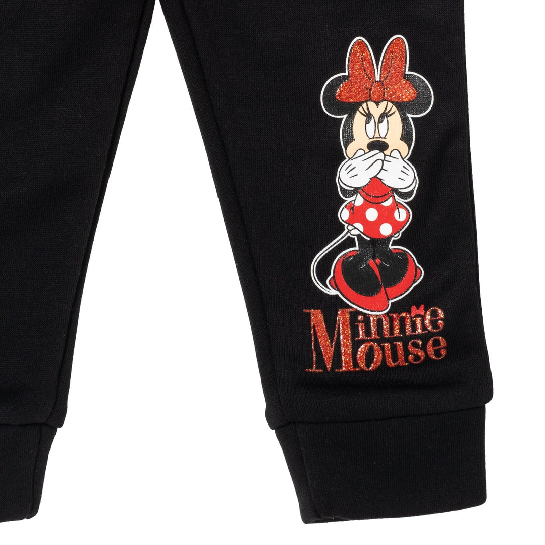 Minnie Mouse Fleece Fashion Pullover Sweatshirt & Pants - imagikids