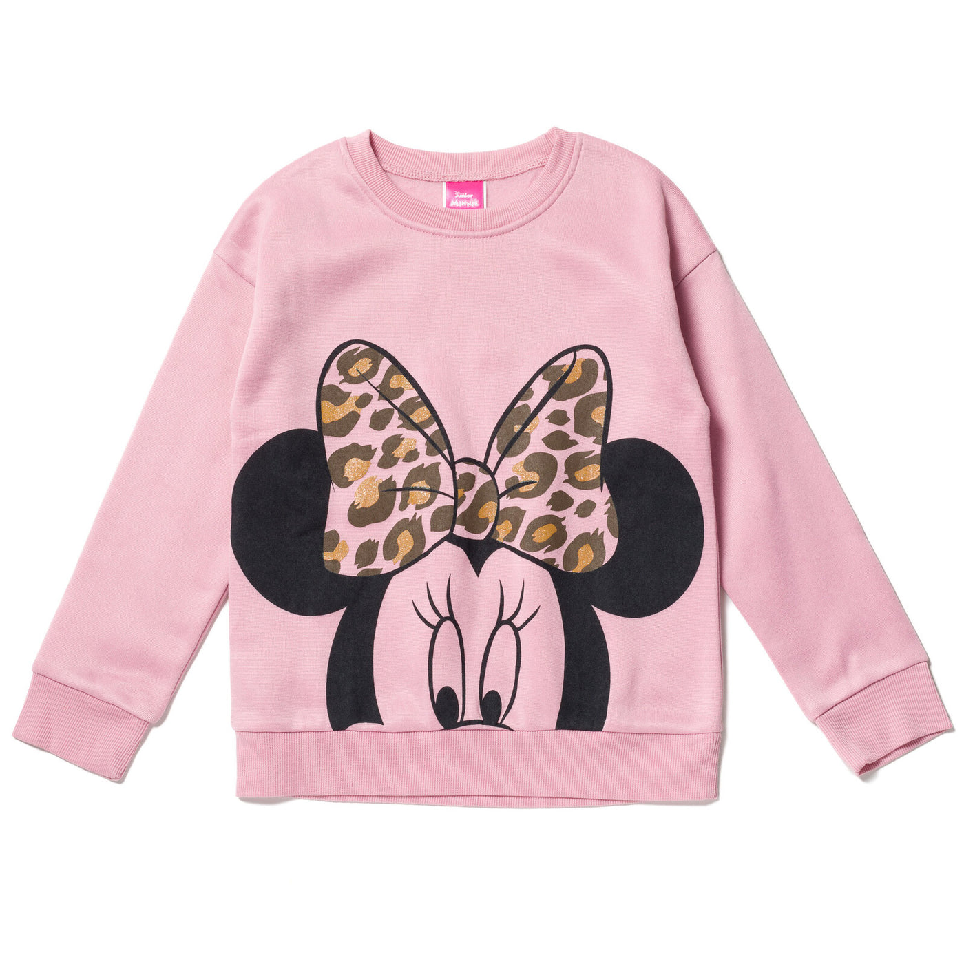 Disney Minnie Mouse Girls Fleece Sweatshirt And Leggings Outfit