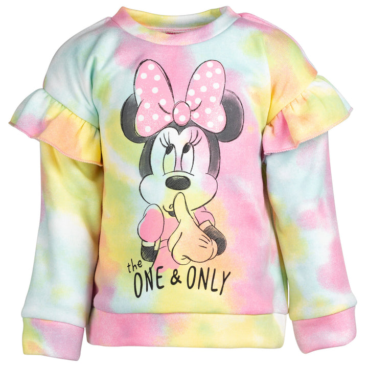 Minnie Mouse Fleece Ruffle Sweatshirt