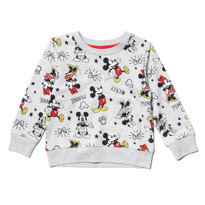 Minnie Mouse French Terry Pullover Sweatshirt - imagikids