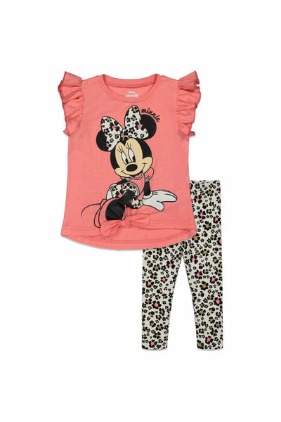 Minnie Mouse Graphic T - Shirt & Leggings Set - imagikids